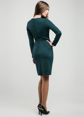 Темно-зеленое кэжуал платье Simply Brilliant