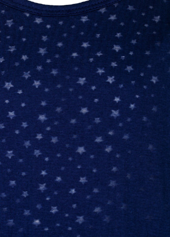 Темно-синя літня футболка Yumster Темно-синяя футболка звезды