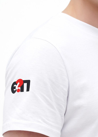 Біла чоловіча футболка Kasta x ЄП