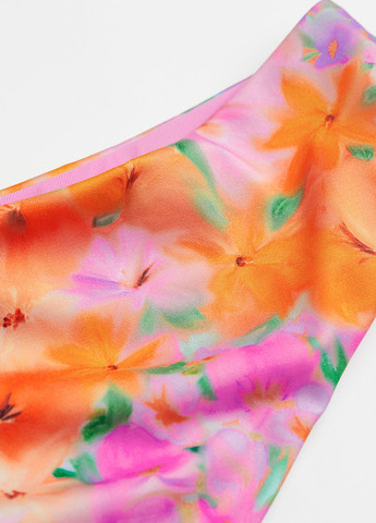 Розовые купальные трусики с цветочным принтом H&M