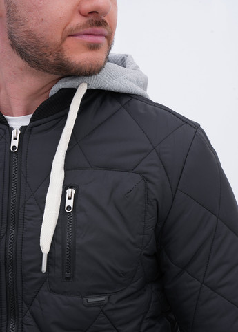 Черная демисезонная куртка Trend Collection