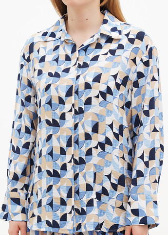 Комбинированная демисезонная блуза Tom Tailor