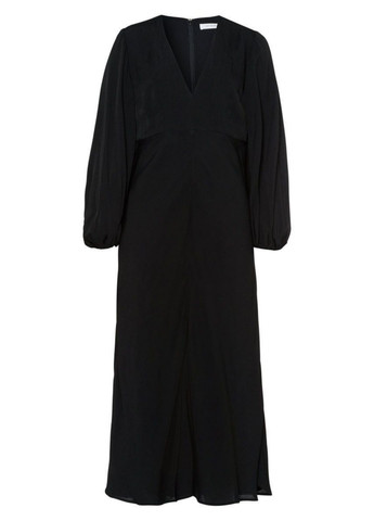 Черное кэжуал платье Ivy & Oak однотонное