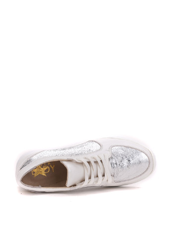 Осенние ботинки сникерсы Lady Star с белой подошвой