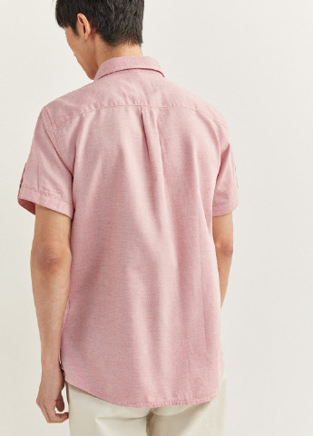 Темно-розовая кэжуал рубашка меланж Springfield