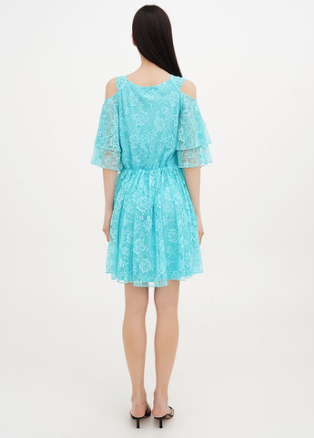 Бирюзовое праздничный платье Vicolo однотонное