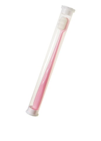 Зубна щітка, 18 см TV-magazin однотонна рожева