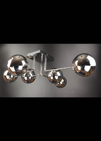 Люстра потолочная на 6 лампочек 2693/6 Черный 21х72х78 см. Handmade (234539824)