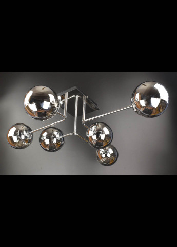 Люстра потолочная на 6 лампочек 2693/6 Черный 21х72х78 см. Handmade (234539824)