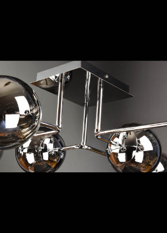 Люстра потолочная на 6 лампочек 2693/6 Черный 21х72х78 см. Handmade (234539824)