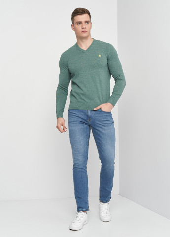 Зеленый демисезонный пуловер пуловер Lerros