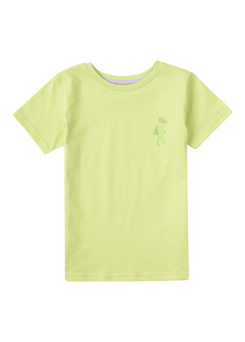 Салатовая летняя футболка KRAKO