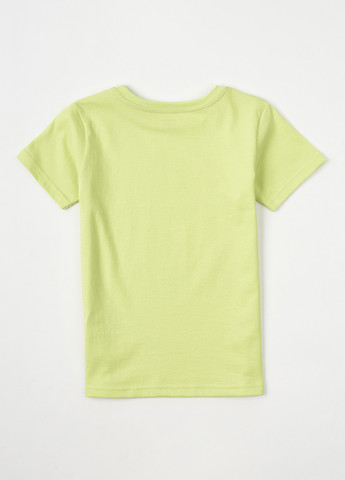 Салатовая летняя футболка KRAKO