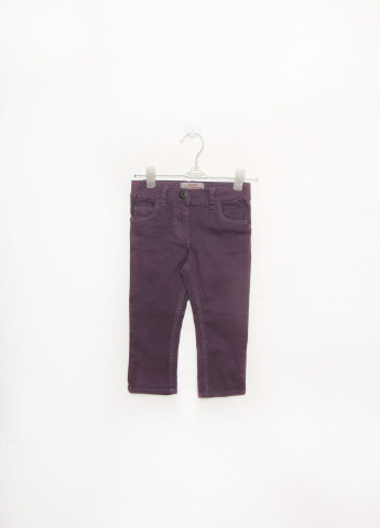 Фиолетовые джинсовые демисезонные зауженные брюки Impidimpi