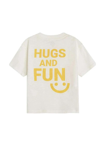 Молочная летняя футболка Cool Club