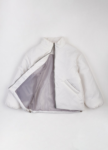 Молочна демісезонна куртка Garnamama