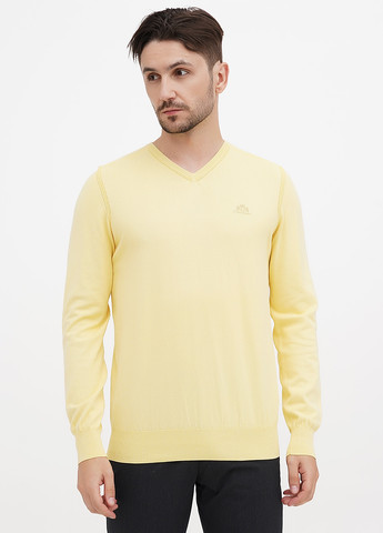 Желтый демисезонный пуловер пуловер State of Art