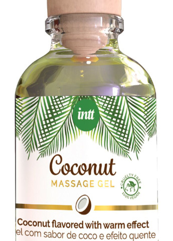 Масажний гель для інтимних зон Coconut Vegan (30 мл) Intt (254151189)
