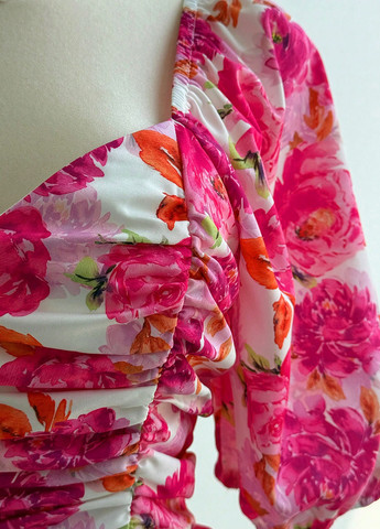 Фуксия блуза SHEIN