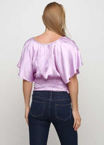 Сиреневая летняя блуза Ellos