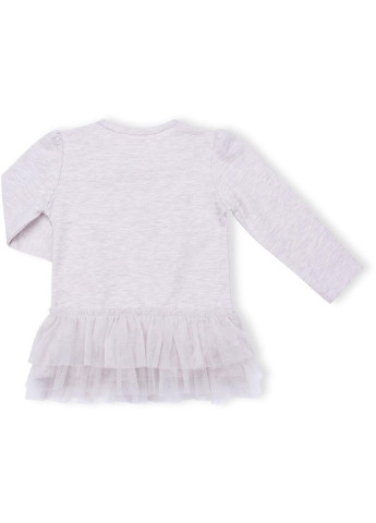 Бежевий демісезонний костюм десткий з лебедем (9959-86g-beige) Breeze