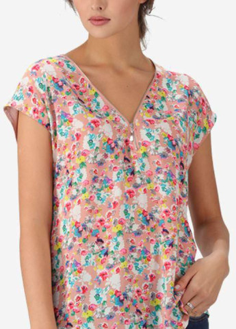 Розовая летняя блуза Яavin