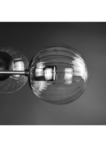 Люстра потолочная на 4 лампочки 51797/4 Черный 26х65х65 см. Sunnysky (253122383)