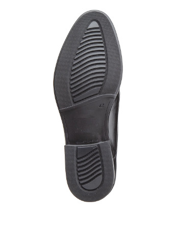 Черные кэжуал туфли Casual без шнурков