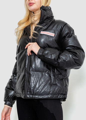 Черная демисезонная куртка куртка-пальто Ager