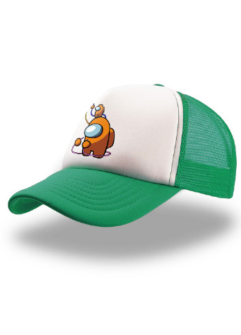 Кепка Тракер детская Амонг Ас Оранжевый (Among Us Orange) (33404-2413) MobiPrint (220769691)