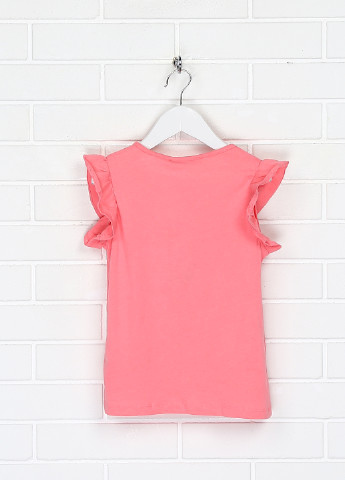 Светло-розовая летняя футболка Terranova