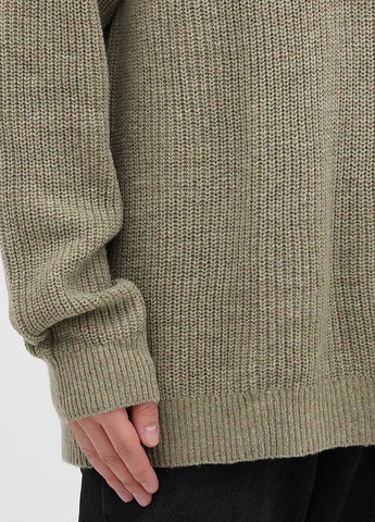 Серо-зеленый зимний пуловер пуловер H&M