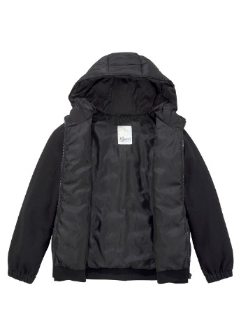 Черная демисезонная куртка Boysen's