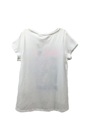 Белая летняя футболка H&M