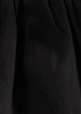 Черная кэжуал однотонная юбка Bershka баллон