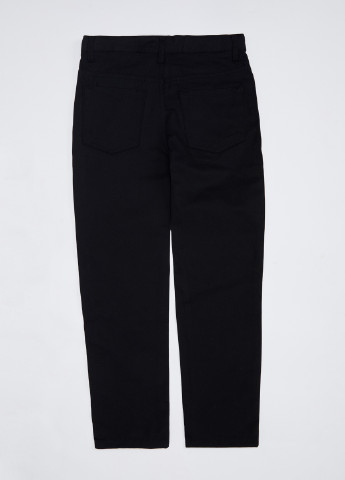 Джинси DeFacto прямі чорні джинсові бавовна