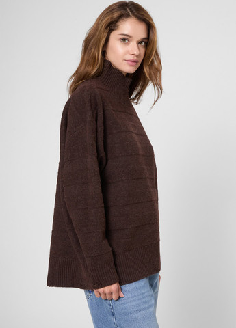 Коричневый зимний свитер PRPY