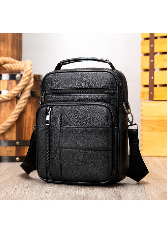 Мужской кожаный мессенджер 20х25,5х5,5 см Vintage (252131012)