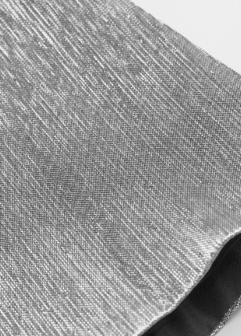 Серебряная однотонная юбка H&M