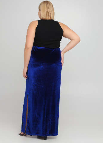 Темно-синяя кэжуал однотонная юбка Asos
