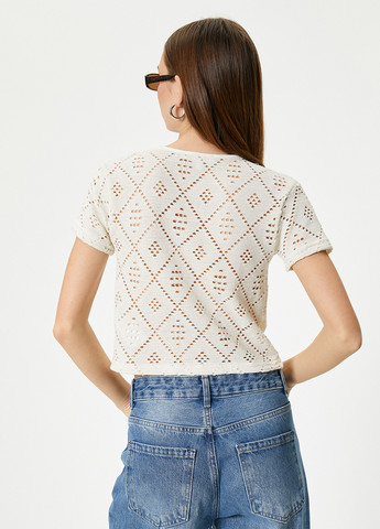 Молочная блуза KOTON