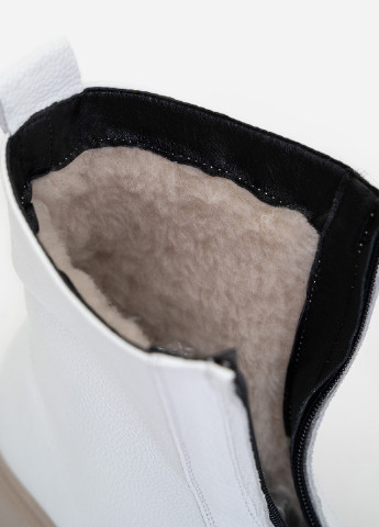 Зимние женские кожаные ботинки ISSA PLUS с молнией