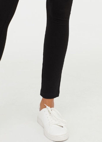 Черные демисезонные леггинсы H&M