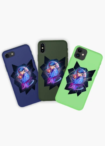 Чохол силіконовий Apple Iphone Xr БТС (BTS) (8225-1067) MobiPrint (219347472)