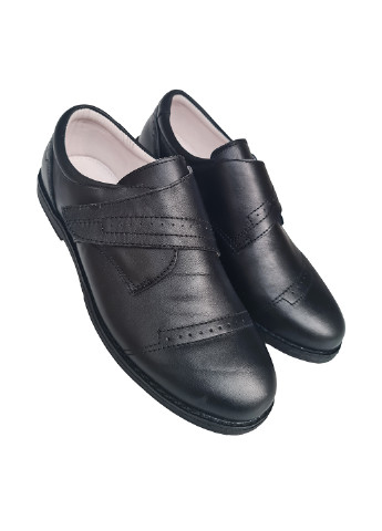 Черные туфли на липучке B & G