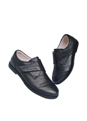 Черные туфли на липучке B & G