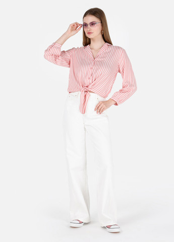 Светло-красная блуза Colin's