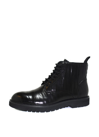 Черные зимние ботинки Basconi