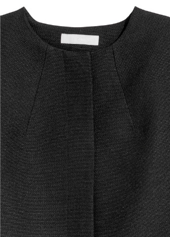 Черное демисезонное Пальто H&M