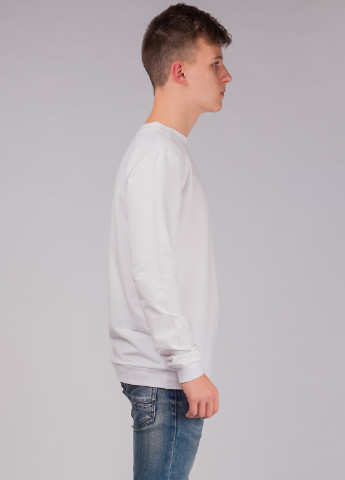 Білий світшот Malta однотонний (162061884)